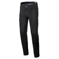 alpinestars radium v2 denim jeans noir 28 homme