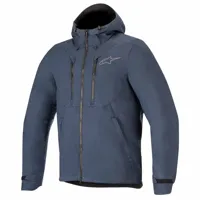 alpinestars domino tech hoodie jacket bleu l homme