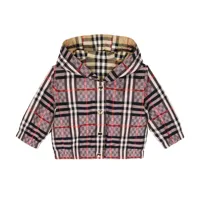 burberry kids bébé – veste réversible vintage check à carreaux