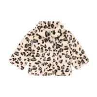 bonpoint bébé – manteau douceur à motif léopard