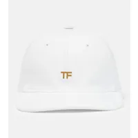 tom ford casquette en toile de coton à logo