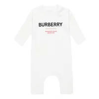 burberry kids bébé – grenouillère en coton à logo