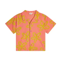 jellymallow chemise en coton à fleurs