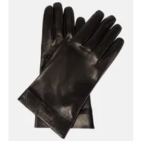 saint laurent gants en cuir