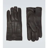 giorgio armani gants en cuir