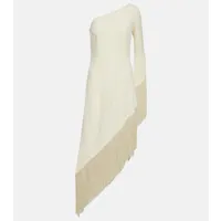 taller marmo robe asymétrique aventador en crêpe