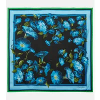 dolce&gabbana foulard imprimé en soie