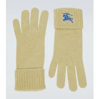 burberry gants ekd en cachemire mélangé