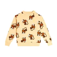 the animals observatory sweat-shirt bear en coton