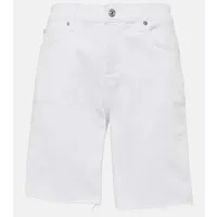 7 for all mankind short boy shorts à taille mi-haute