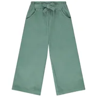 pantalon large en velours côtelé avec poches fantaisie pour bébé fille - vert sauge