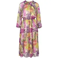 la robe manches 7/8 larges  laura biagiotti roma violet