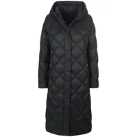 le manteau doudoune à capuche  basler noir