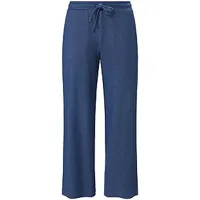 le pantalon 7/8  green cotton bleu