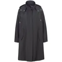le manteau à capuche amovible  emilia lay noir
