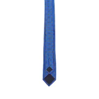 cravate graphique en soie