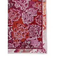 foulard à imprimé en soie