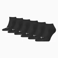 socquettes de sport unisexes puma (lot de 6 paires), noir, taille 39-42, vêtements