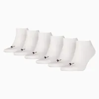 socquettes de sport unisexes puma (lot de 6 paires), blanc, taille 35-38, vêtements