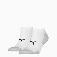 socquettes de sport matelassées puma (lot de 2 paires), blanc