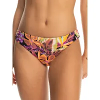 printed beach classics - bas de bikini hipster pour femme - anthracite hot tropics swim ax - roxy