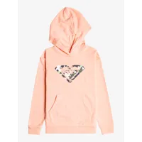 happiness forever - sweat à capuche pour fille 4-16 - rose - roxy