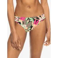 printed beach classics - bas de bikini hipster pour femme - noir - roxy