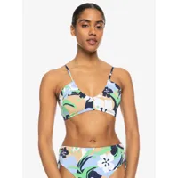 printed beach classics - haut de bikini brassière pour femme - bleu - roxy