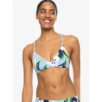 printed beach classics - haut de bikini brassière pour femme - bleu - roxy