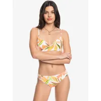 printed beach classics - ensemble bikini coupe portefeuille pour femme - blanc - roxy