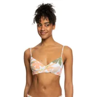 printed beach classics - haut de bikini brassière pour femme - blanc - roxy