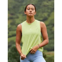 essential energy - top de sport sans manches pour femme - vert - roxy