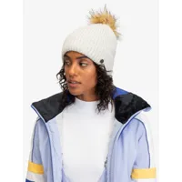 peak chic - bonnet pour femme - blanc - roxy