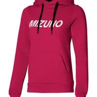 mizuno katakana full zip sweatshirt rouge s femme