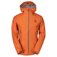 scott explorair light dryo 3l jacket orange s homme