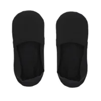 socquettes invisibles 2 paires - noir (maat l)