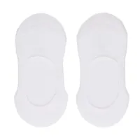 socquettes invisibles 2 paires - blanc (maat s)