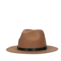 chapeau en laine - marron (maat onesize)