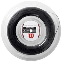 wilson sensation plus 200 m tennis reel string noir 1.28 mm