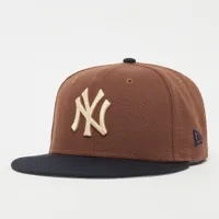 new era 59fifty harvest york yankees, casquettes fitted, homme, tir, taille: 7 1/2, tailles disponibles:7 1/2,7 3/4