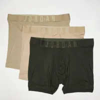 flight modal boxer brief (3 pack), jordan, apparel, hemp, taille: xl
