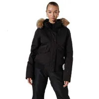 superdry everest down snow jacket noir xs femme