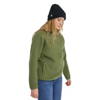 burton cinder pullover sweatshirt vert l femme