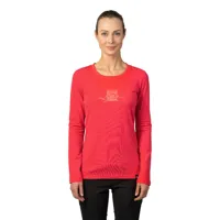 hannah etarah long sleeve t-shirt rouge 36 femme