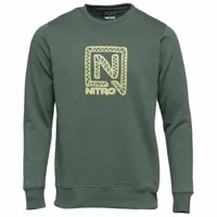 nitro marker crew sweatshirt vert l homme