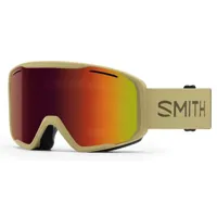 smith blazer ski goggles beige red solx mirror antifog/cat2