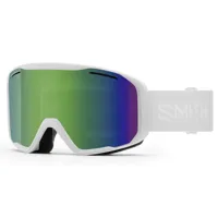 smith blazer ski goggles blanc green solx mirror antifog/cat2