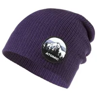 atomic alps peak beanie violet  homme