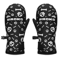 siroko spook mittens noir 11-12 years garçon