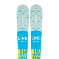 line wallisch shorty+fdt 4.5 119 alpine skis bleu 119
